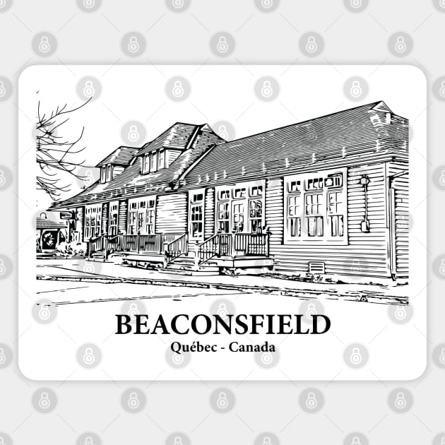 Beaconsfield - Québec Magnet by Lakeric